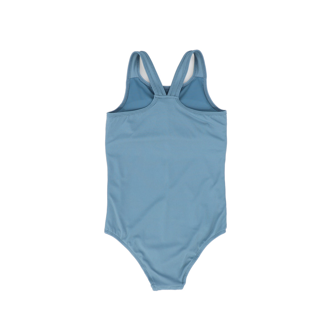 bathing suit ribbed - blue