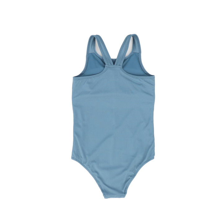 bathing suit ribbed - blue