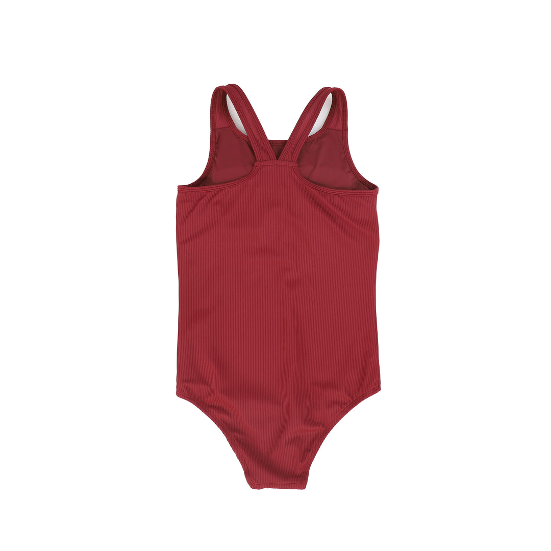bathing suit ribbed - berry