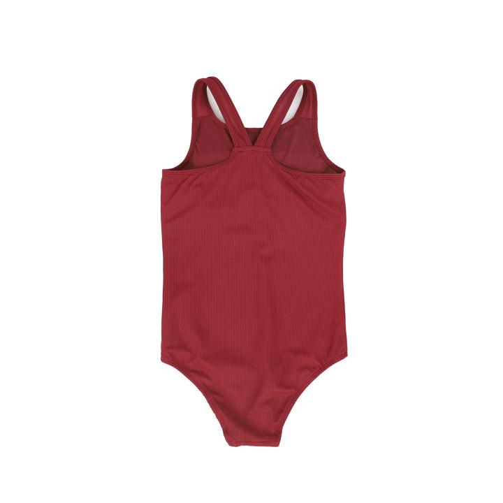 bathing suit ribbed - berry