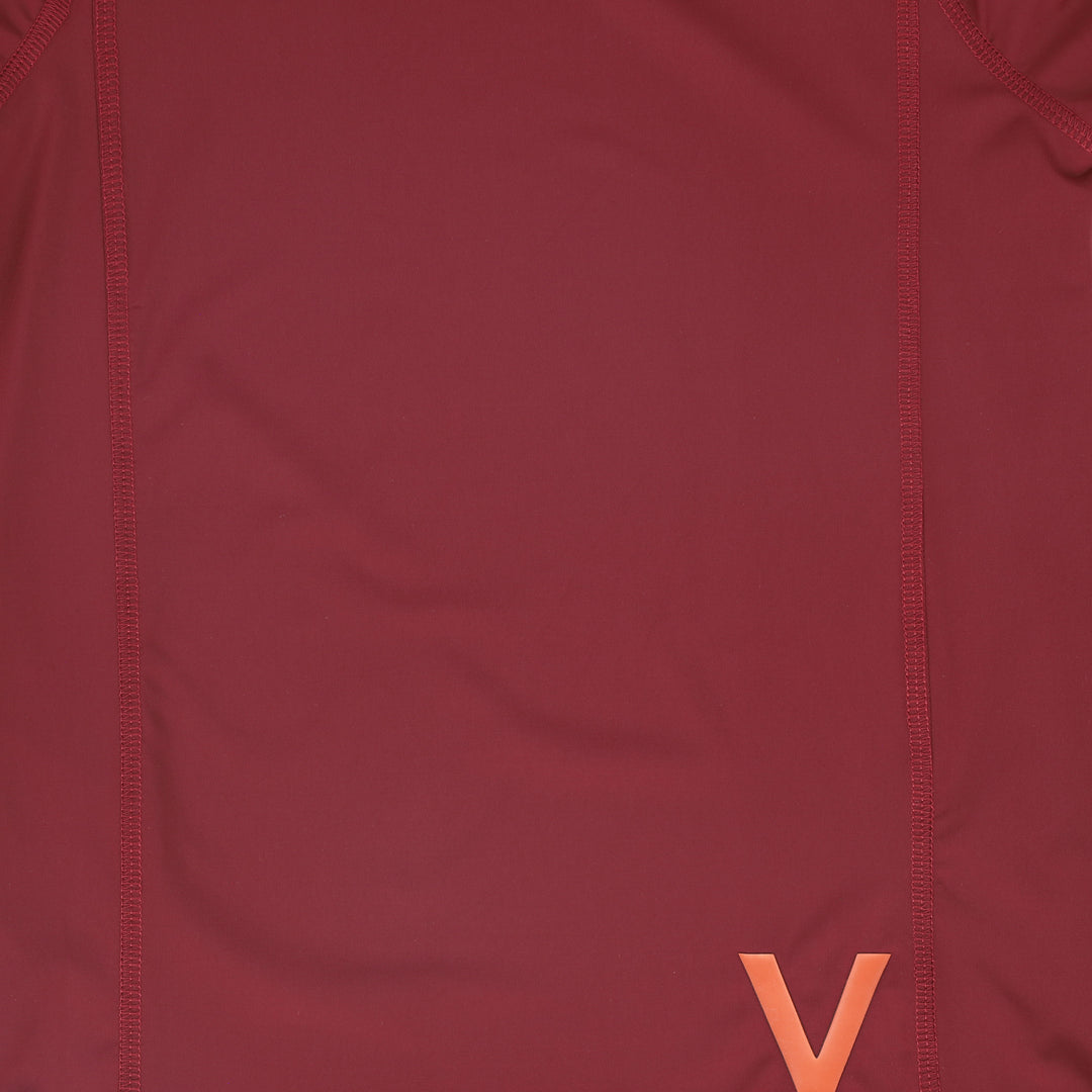 swim tee mini logo - berry