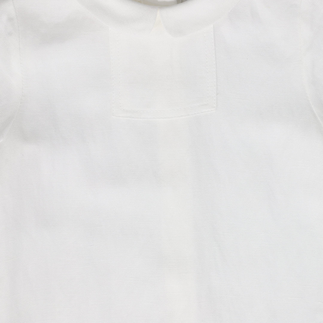 set outfit blouse and suspender shorts - navy/white