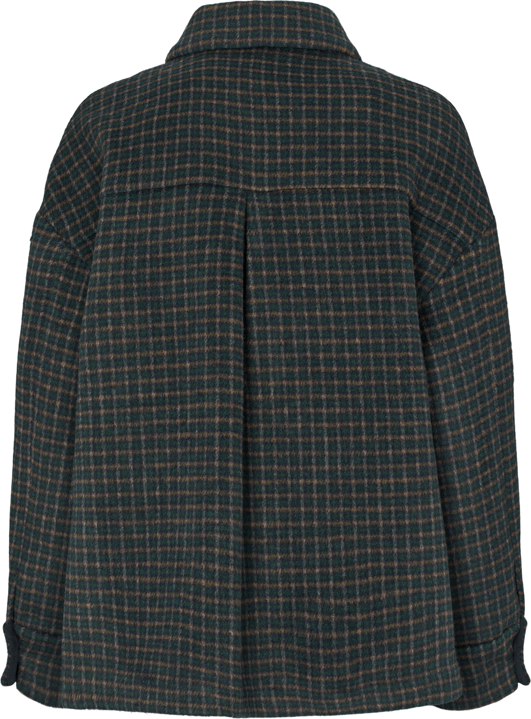 coat wool checkered - checkered-1462