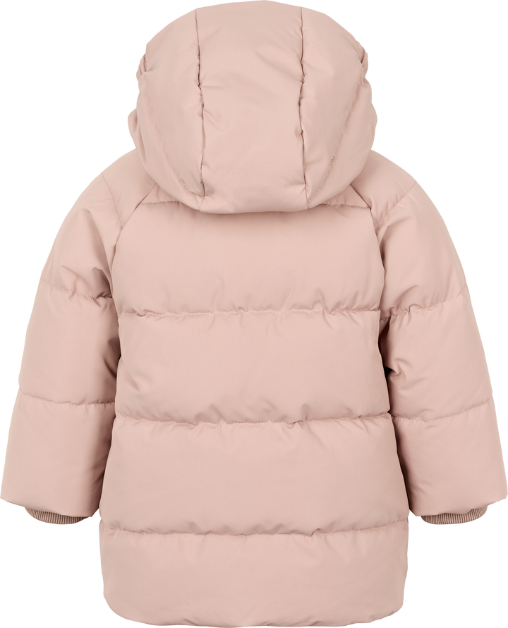 coat omega puffer - light plum