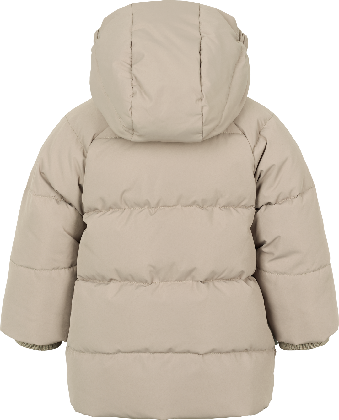 coat omega puffer - moon rock