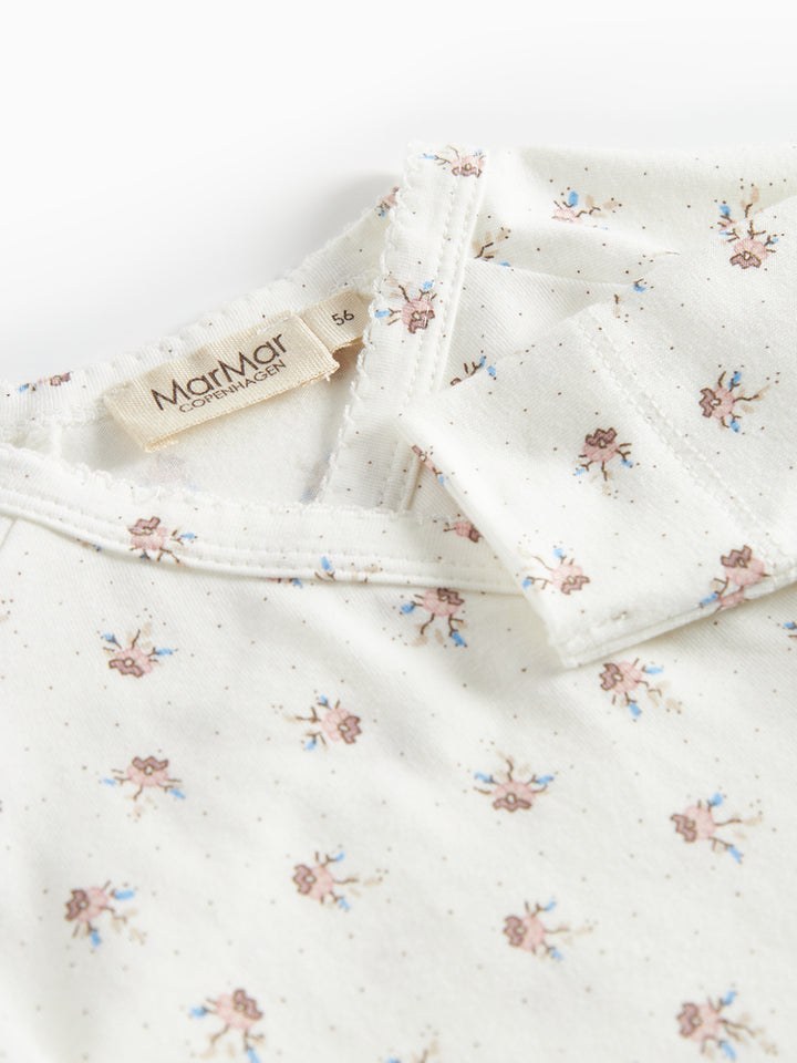 footie floral print wrap with beanie - little sakura