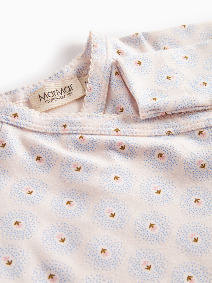 set footie mini tulip print wrap with beanie and blanket - little tulip