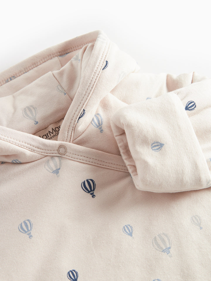 jacket hot air balloon wrap with hood with beanie - air balloon