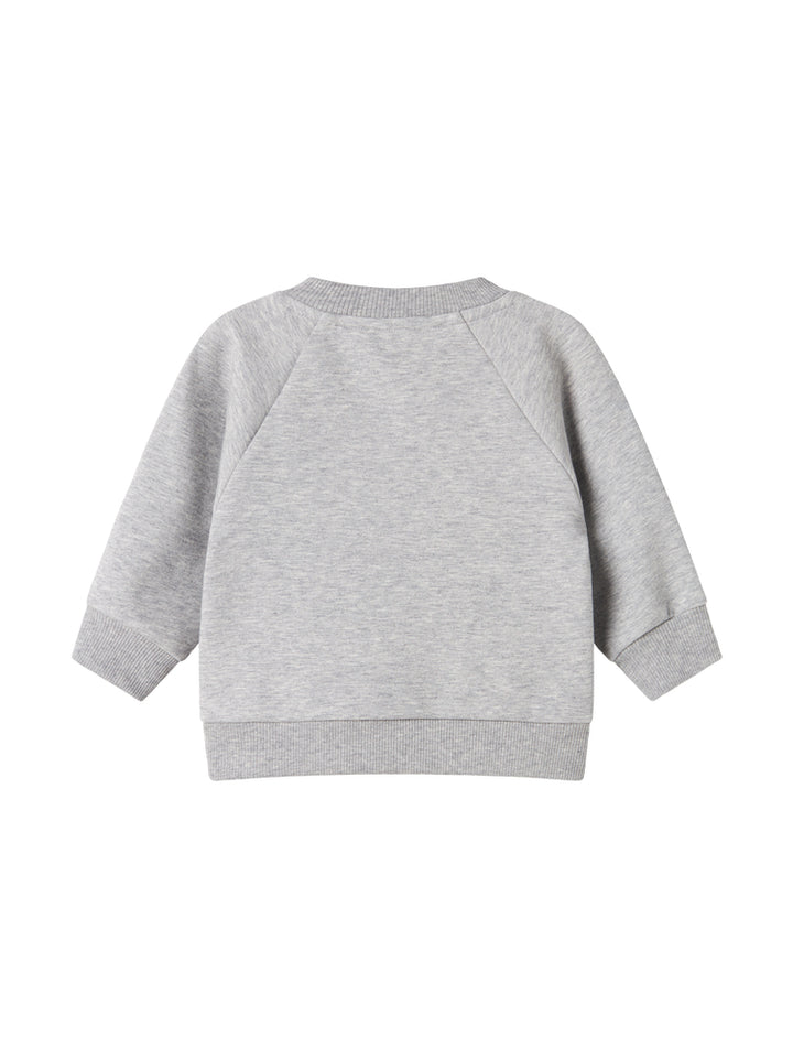 top l/s sherpa logo sweat - marmar logo
