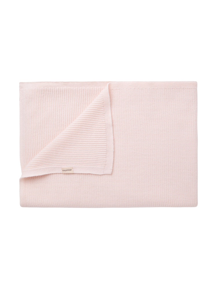 set knit wool wrap button top and footie pants with beanie and blanket - rose quartz