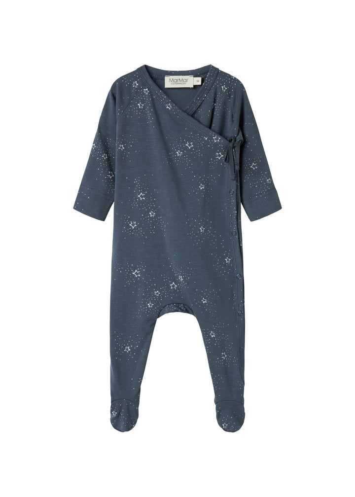 footie star print wrap - starry night