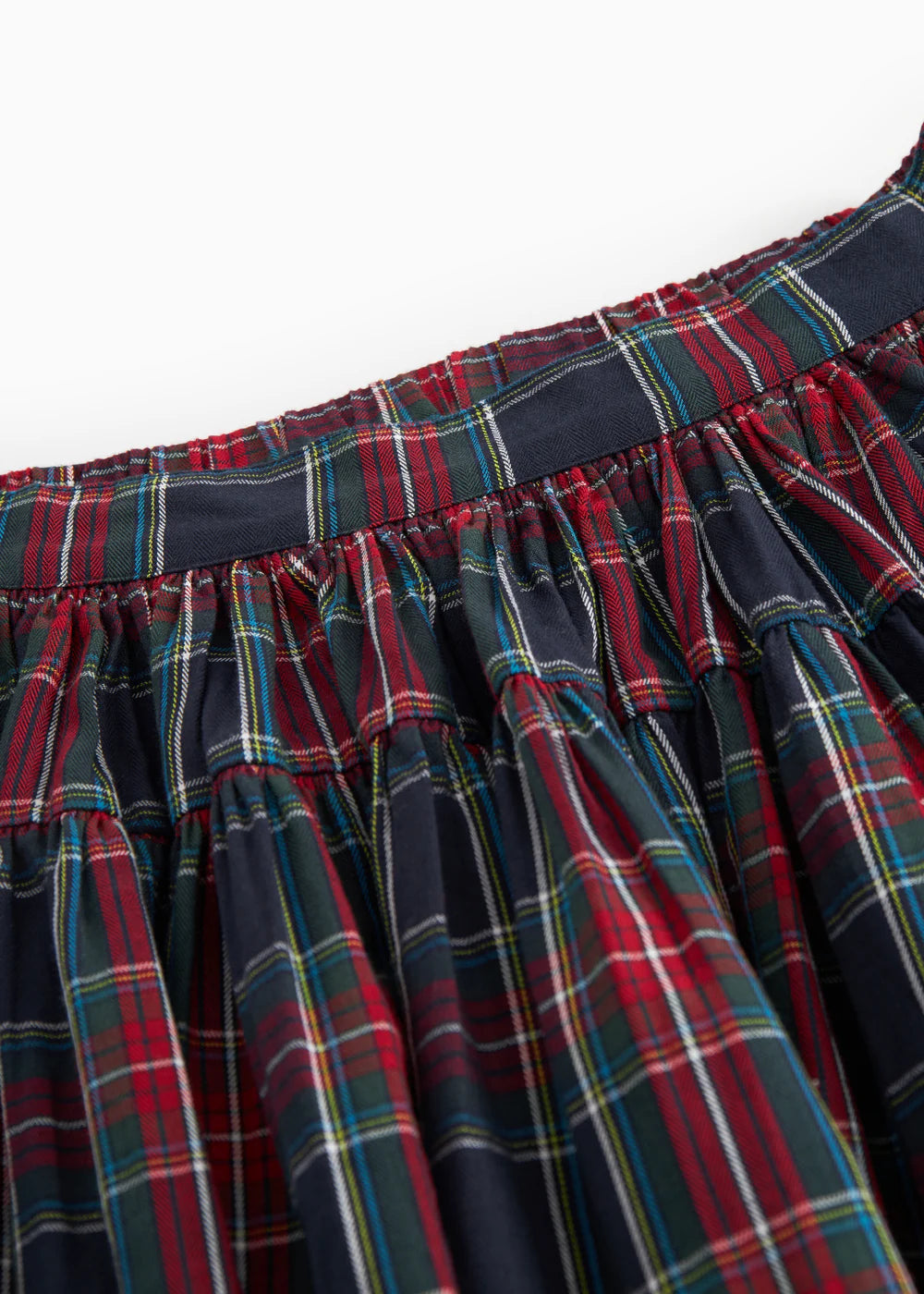 skirt plaid - pilot navy check