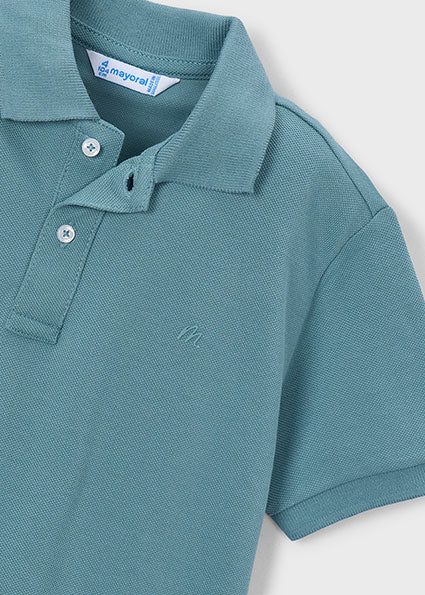 polo s/s solid - seaweed-012