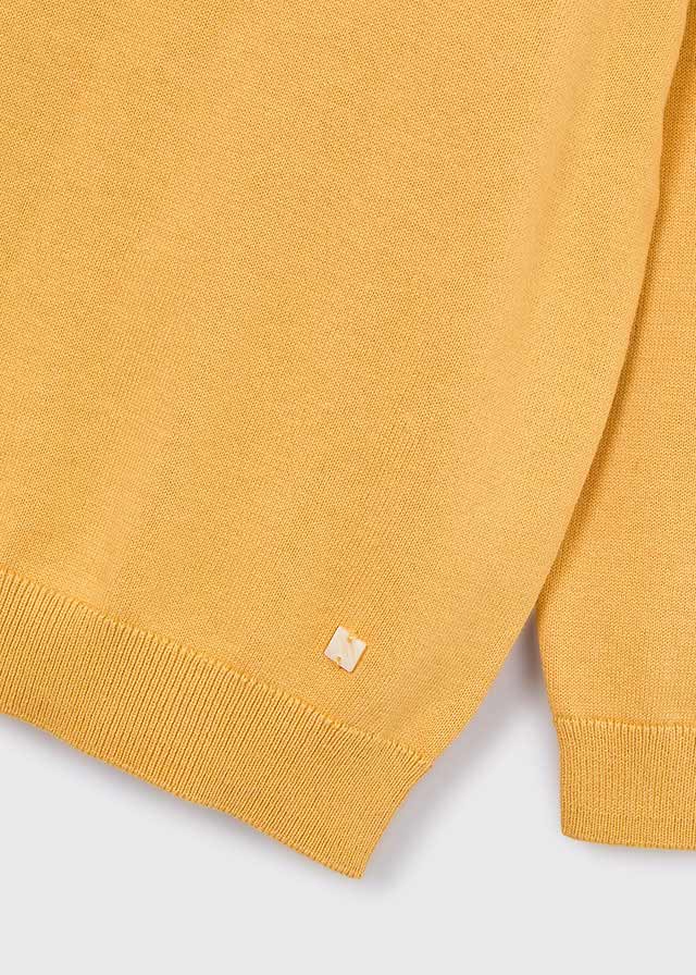 top l/s knit sweater - peach-052