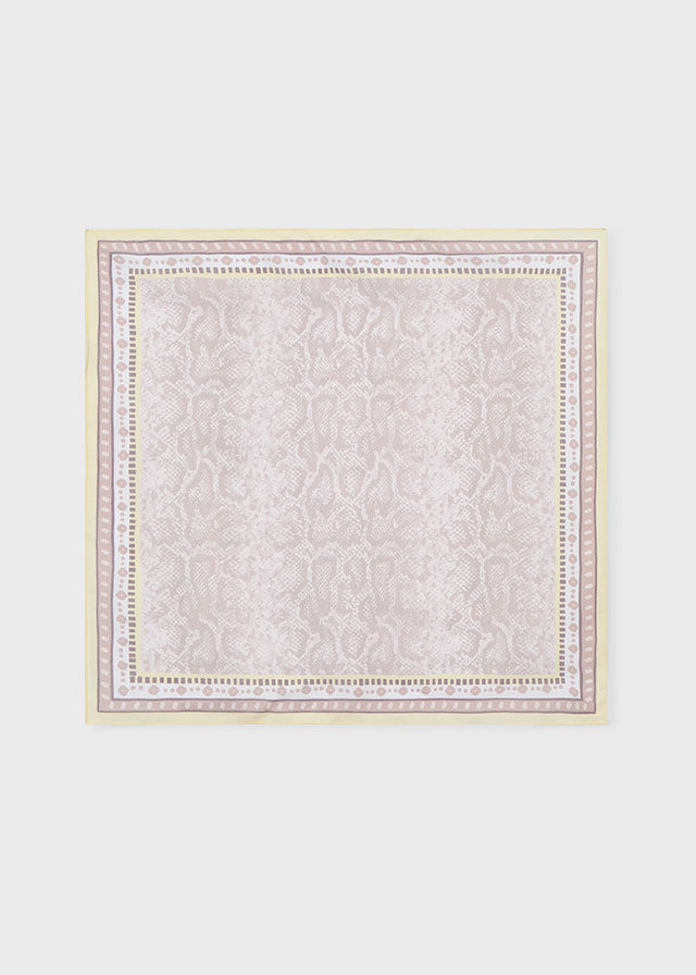 tee s/s hankerchief - beige bone-088