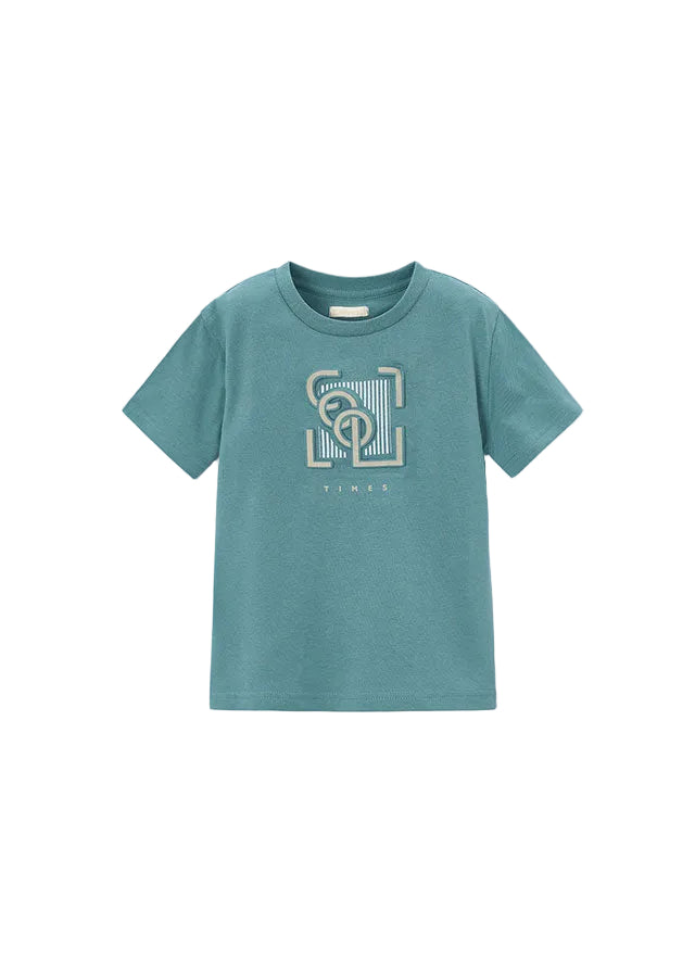 tee s/s embossed cool - seaweed-021