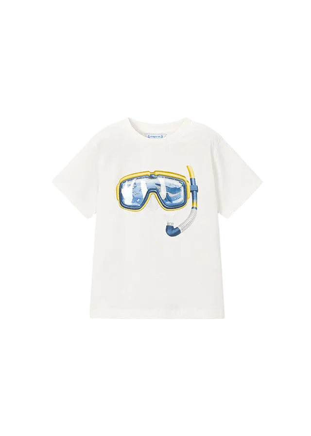 tee s/s snorkeling - white-010