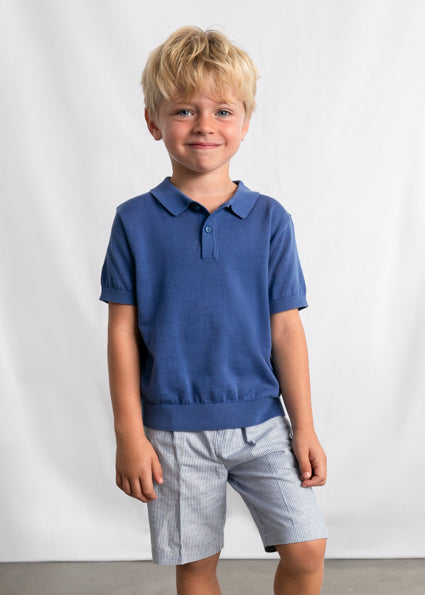 shorts design - blue stripe-049