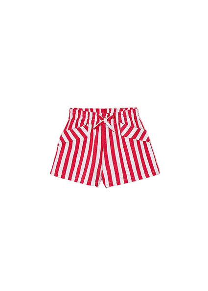 shorts striped pocket - persimmon-064