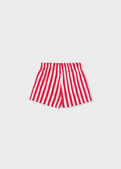shorts striped pocket - persimmon-064