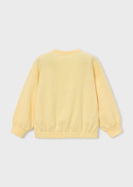 top l/s candy stitch sweatshirt - vanilla-017