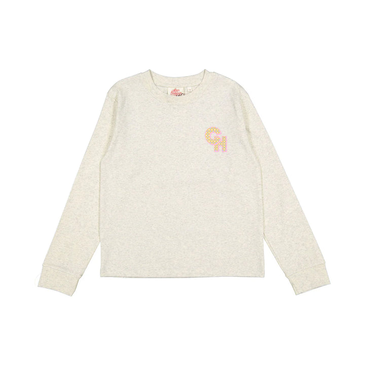tee l/s loose sunglass - pink