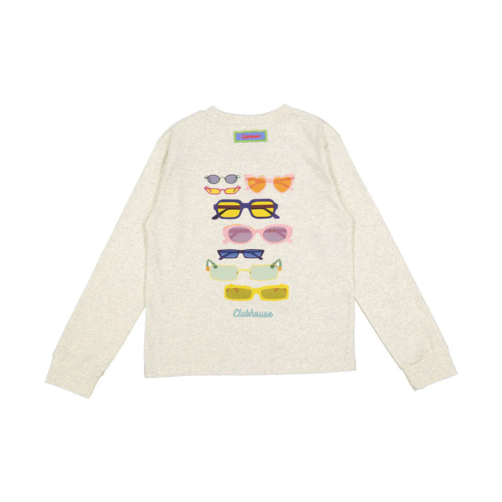 tee l/s loose sunglass - pink