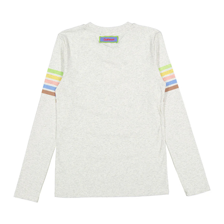 tee l/s clubhouse striped - striped
