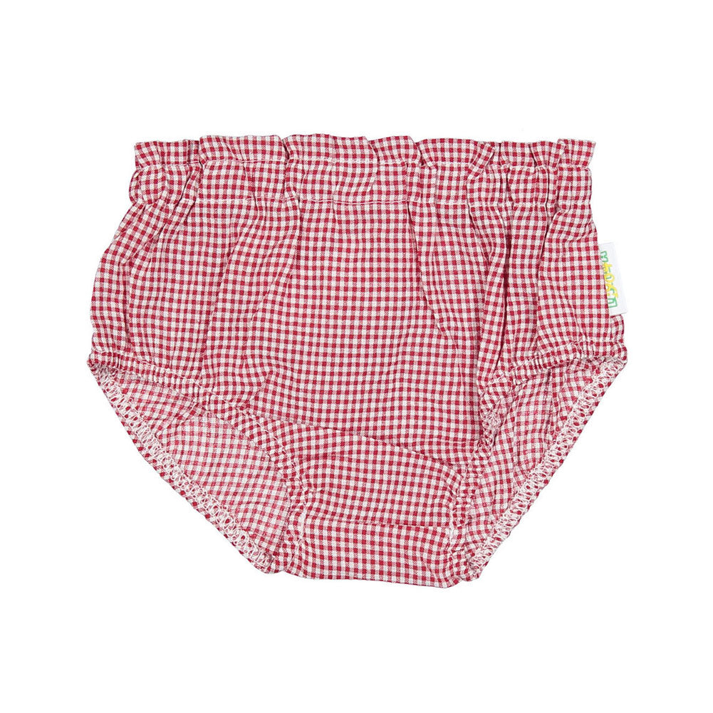 bloomer checkered - red