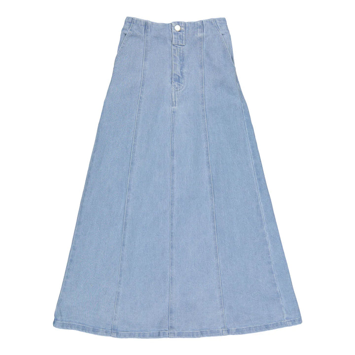 skirt denim panel - denim