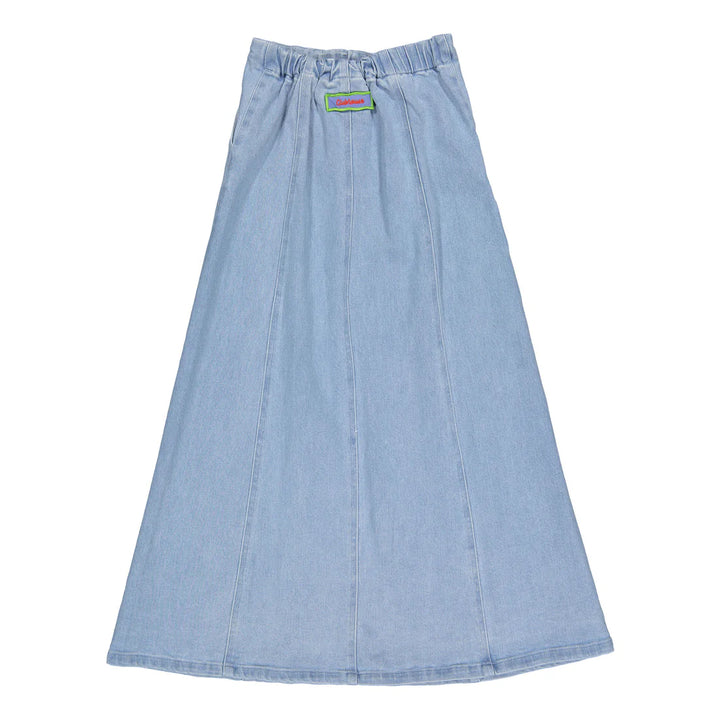 skirt denim panel - denim