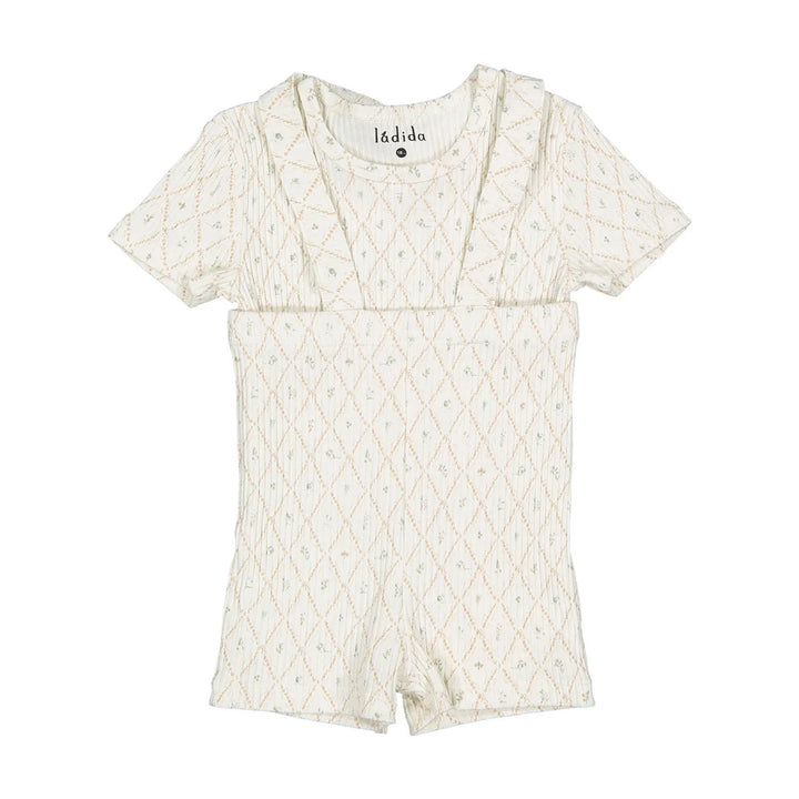set outfit ribbed fairytale - mauve