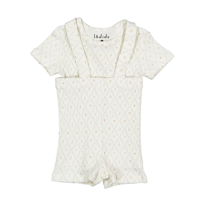 set outfit ribbed fairytale - taupe