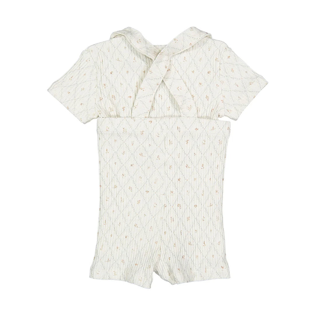 set outfit ribbed fairytale - taupe
