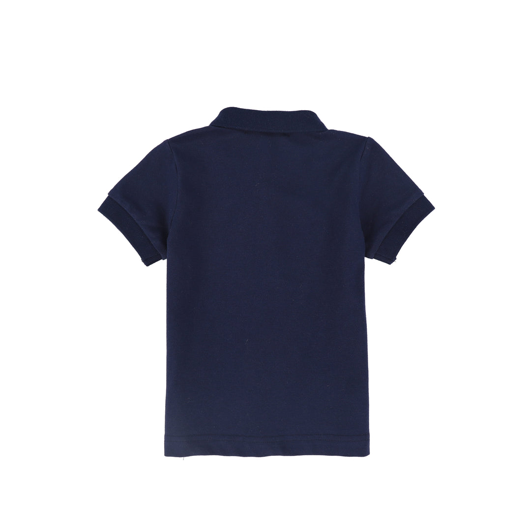 polo s/s terry logo - navy