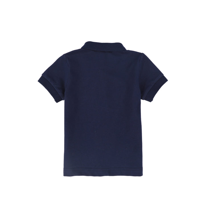 polo s/s terry logo - navy