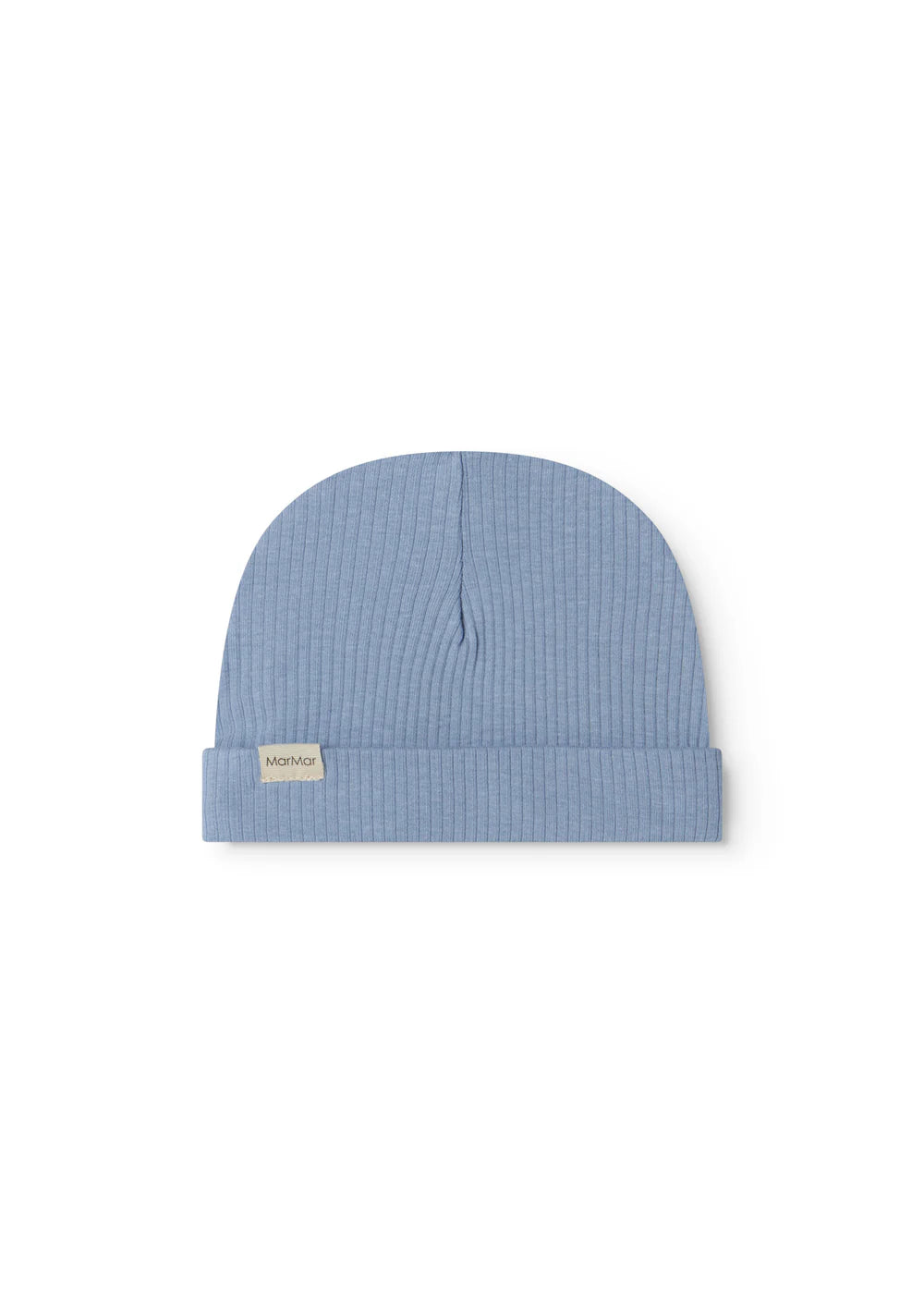 footie ribbed wrap with beanie - blue iris