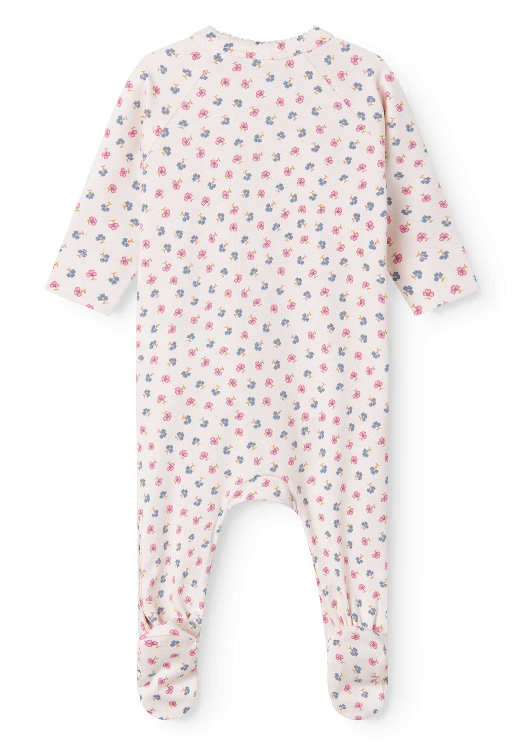 footie print wrap - roses