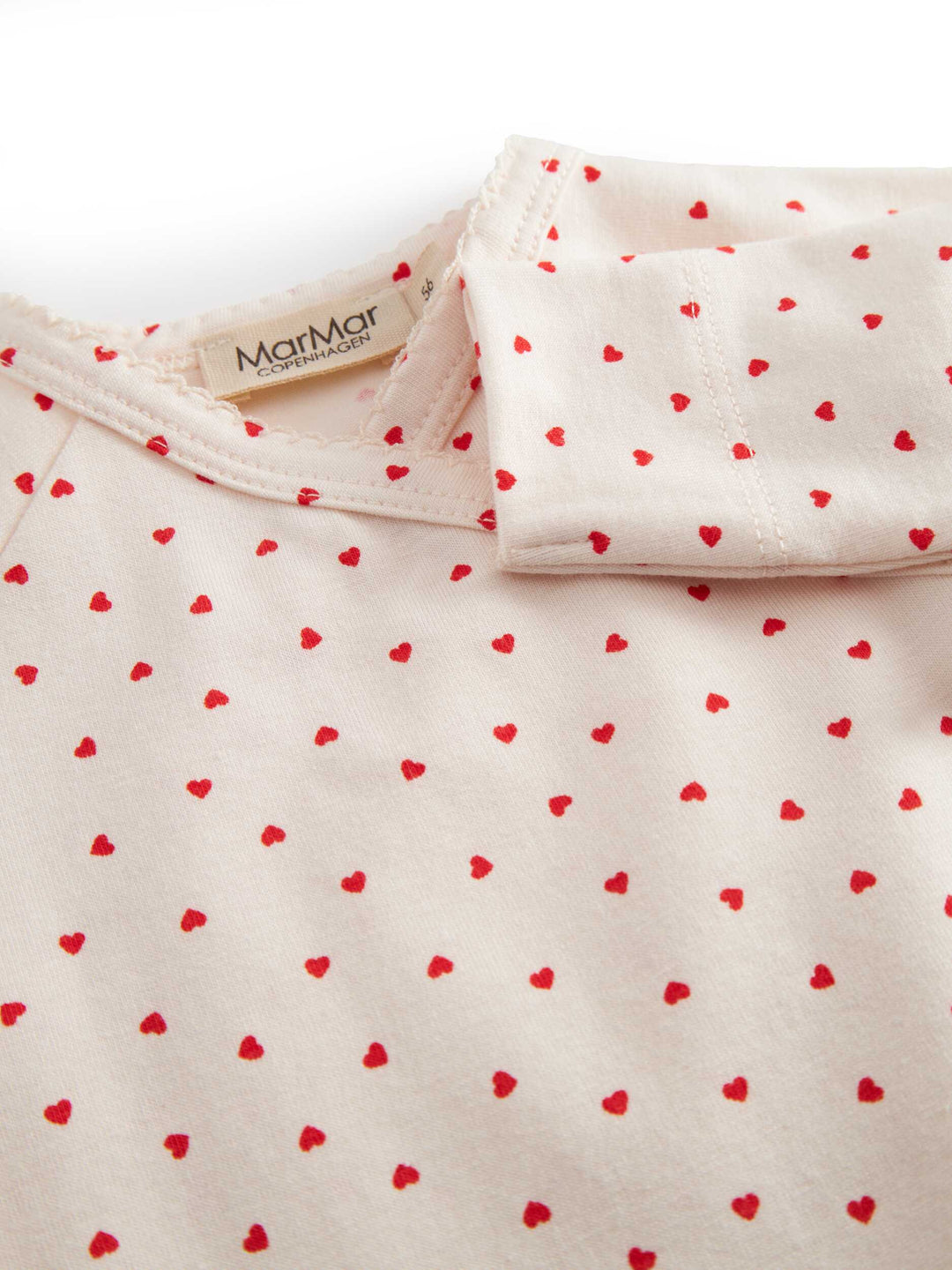 footie print wrap - happy hearts