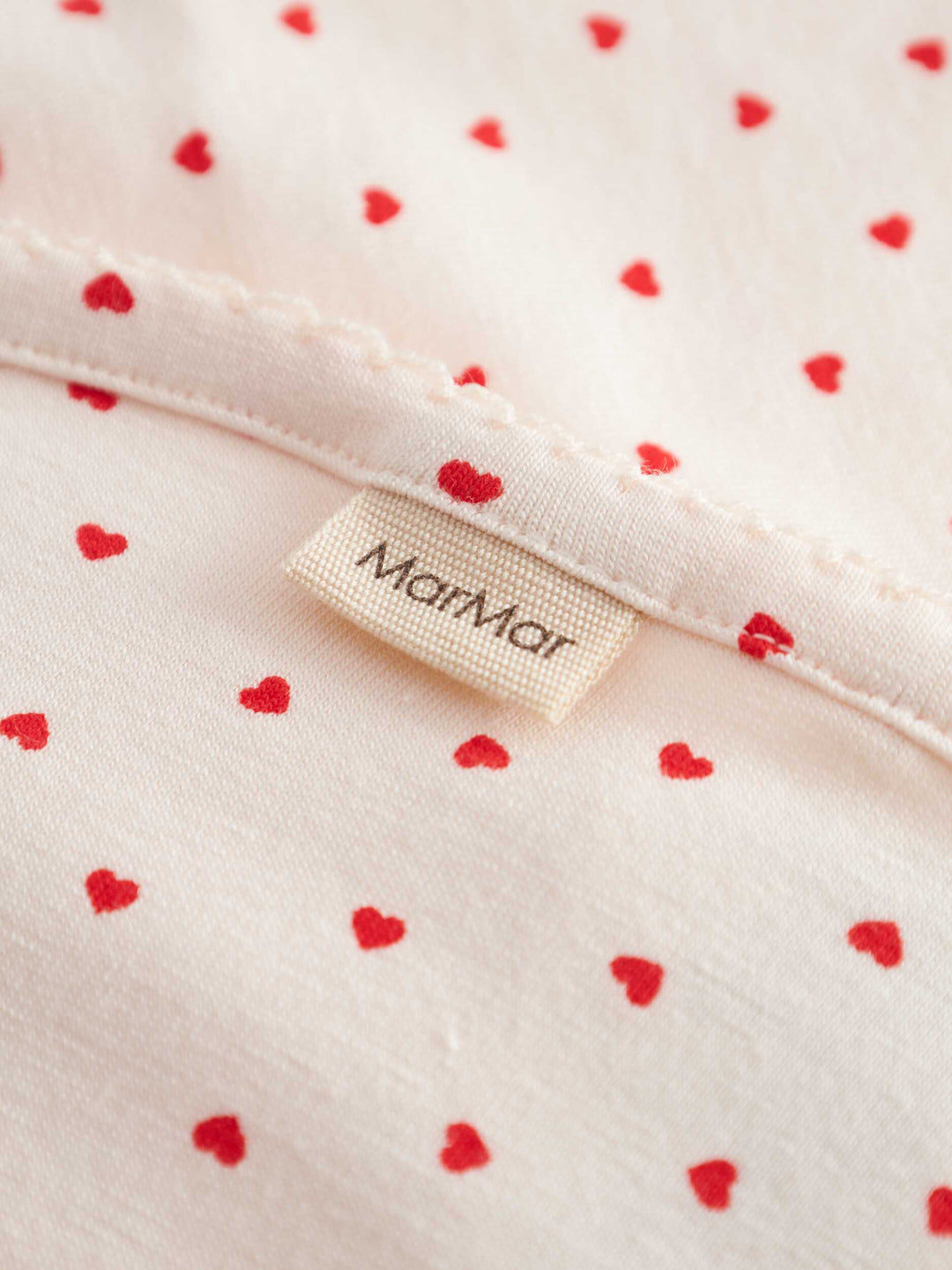 set footie heart print wrap with beanie and blanket - happy hearts
