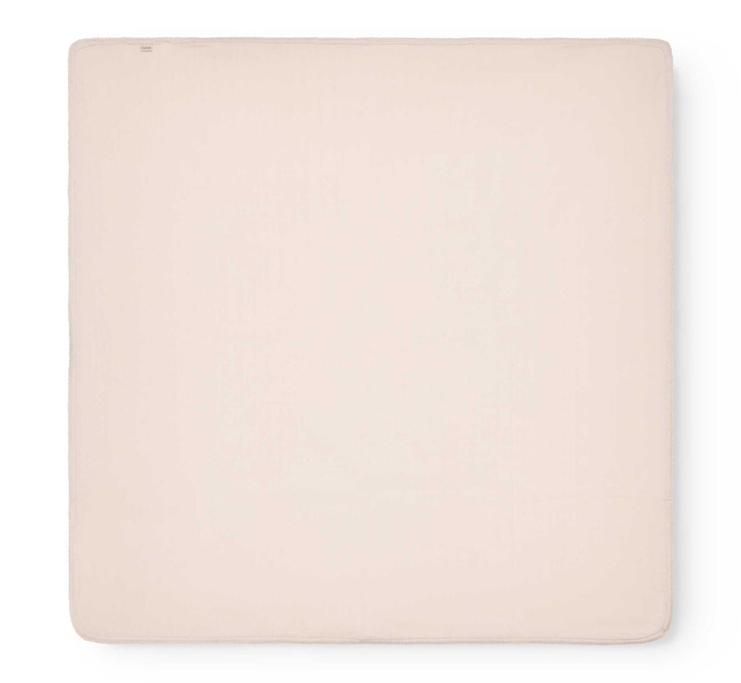 set footie pointelle wrap with beanie and blanket - misty pink