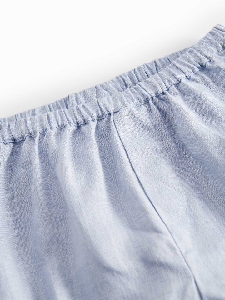 bloomer linen - blue mist