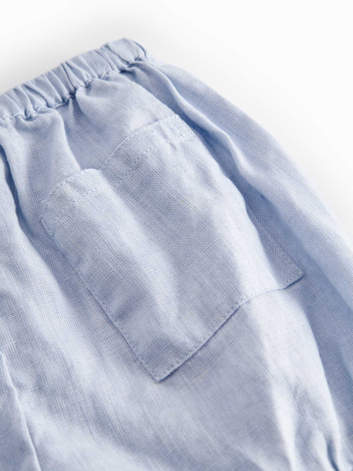 bloomer linen - blue mist