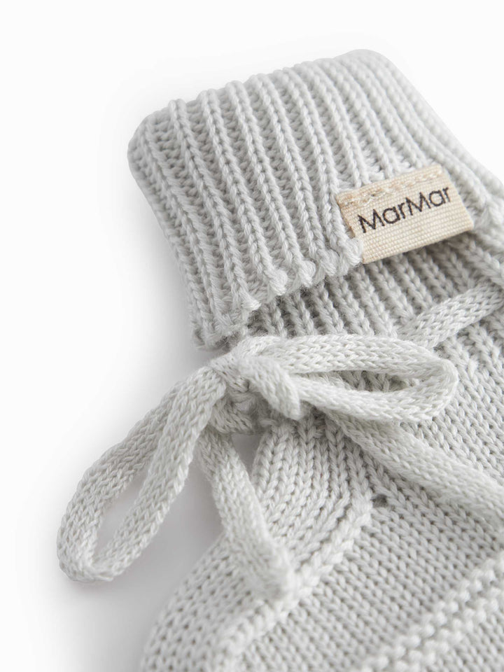 shoes knit booties - morning dew