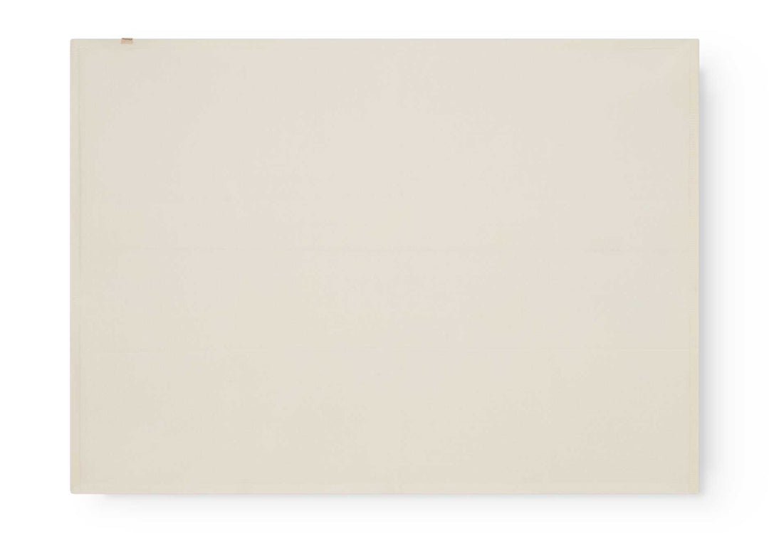 blanket mini polka dot knit - gentle white