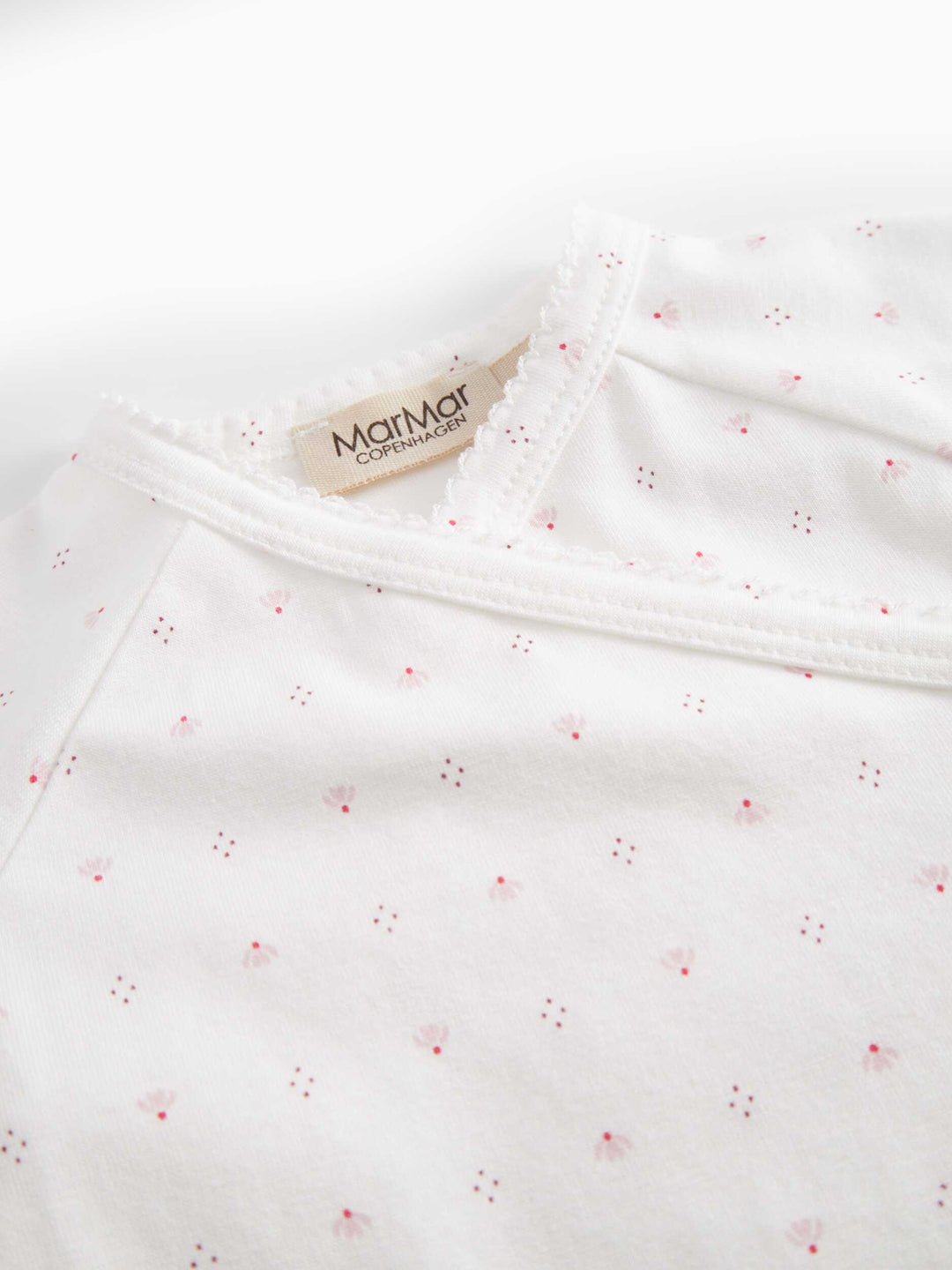 one piece tiny tulip print wrap romper - tiny tulip