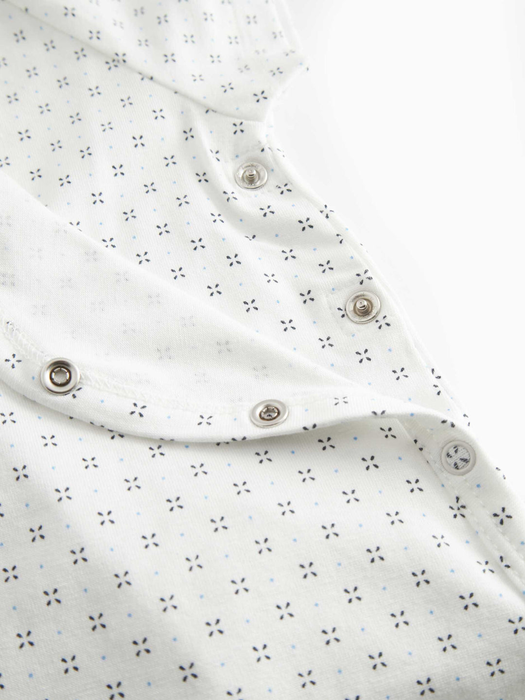 one piece droplet print wrap romper - droplet