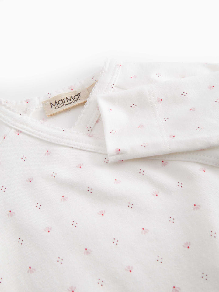 footie tiny tulip print wrap with beanie - tiny tulip