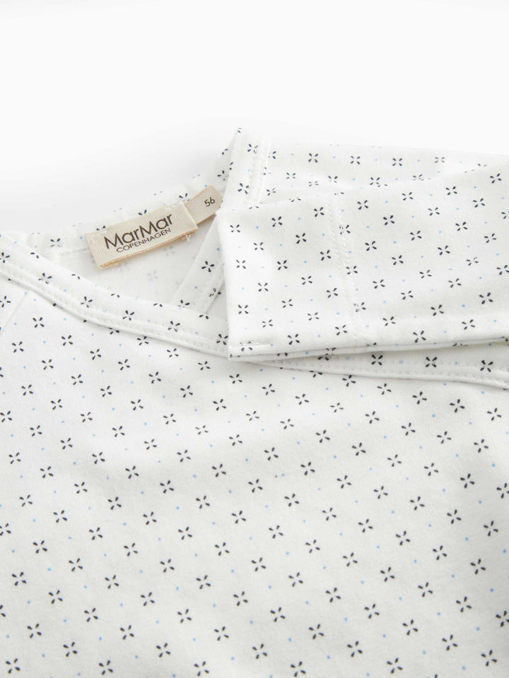 set footie droplet print wrap with beanie and blanket - droplet