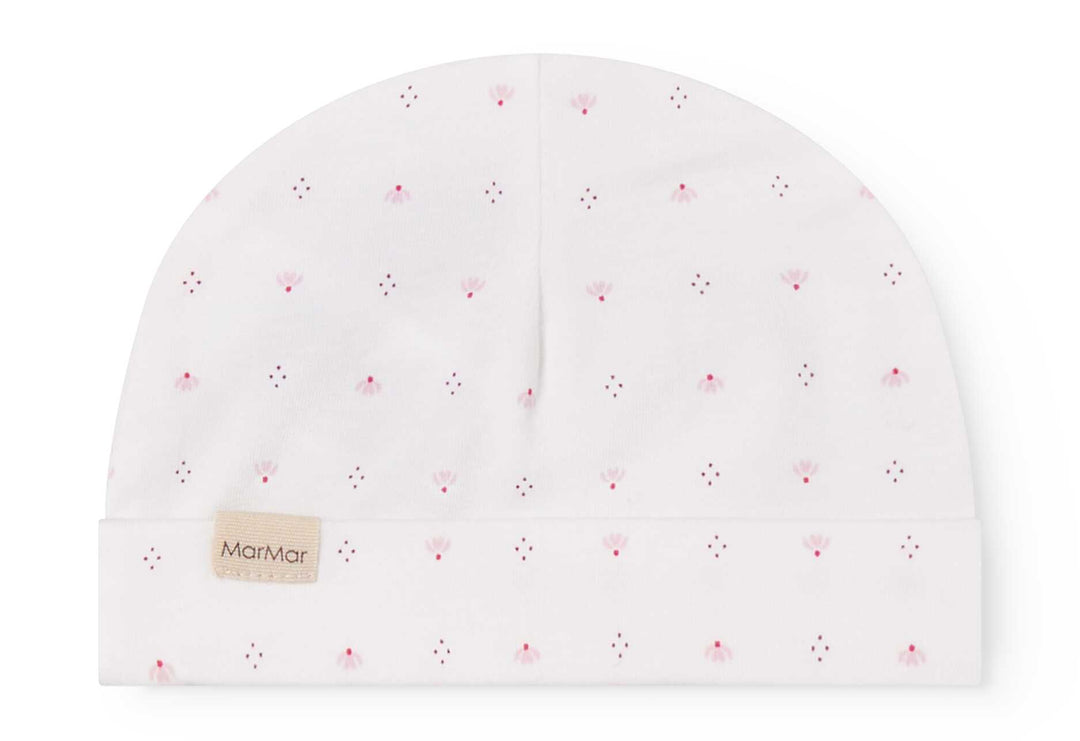 set footie tiny tulip print wrap with beanie and blanket - tiny tulip